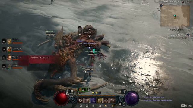 ASHAVA DIABLO 4 WORLD BOSS KILL // Showing loot drop смотреть онлайн