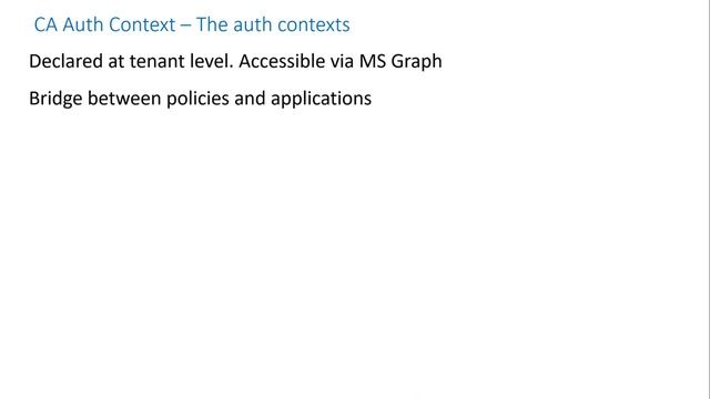 Use Conditional Access Auth Context in your app for step-up authentication – May 2021 смотреть онлайн