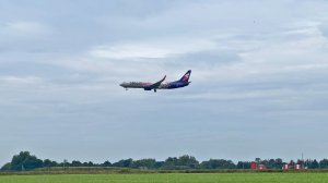 Самый западный аэропорт России. Что тут летает? Взлёты и посадки самолётов. Август, 2023.