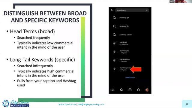 Instagram SEO: Tips to Increase Your Reach - Nalini Goolsarran - 2/21/23 смотреть онлайн