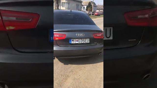 Audi A6 c7 3.0 tdi Stock sound смотреть онлайн