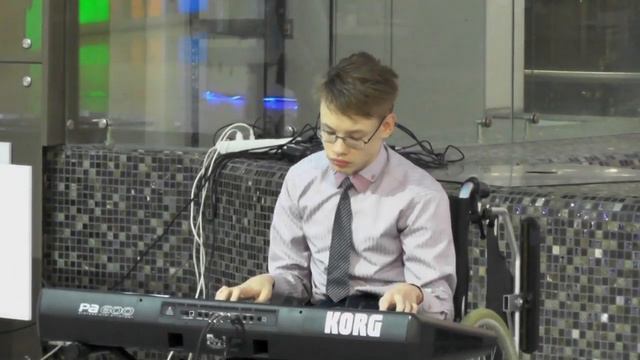 Alphaville - Instrumental version. Играет мой сын Юра. смотреть онлайн