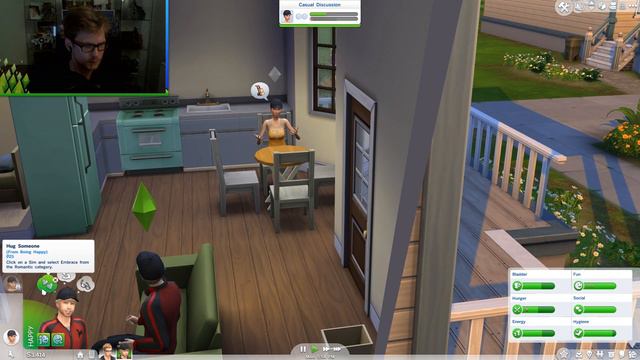 Gameplay: Sims 4 med Benny_1 [Eps. 4] Gex får dame på смотреть онлайн