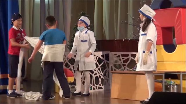 Отрывок спектакля "Хвастун и лентяй" ГБОУ Школа № 2083 смотреть онлайн