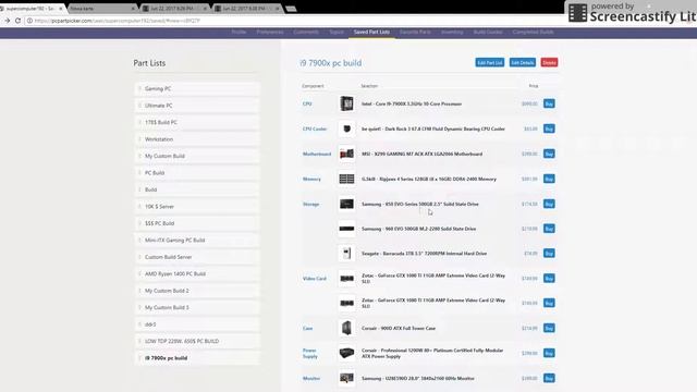 5800$ Computer with Intel Core i9 7900X смотреть онлайн