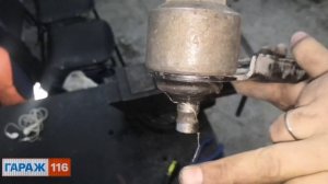 Замена шаровых Nissan Note, ремонт рулевых рычагов