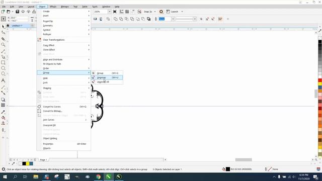 Corel Draw Tips & Tricks Rotate flower design and make it rotate to the right spot смотреть онлайн