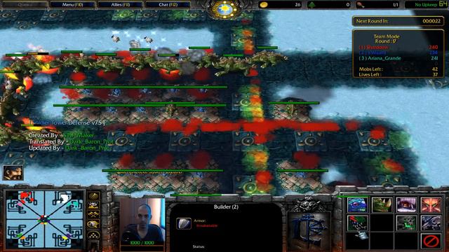 Warcraft 3 SOLDIER TOWER DEFENSE v7.5 Round 32 - Best Builder..NOT смотреть онлайн
