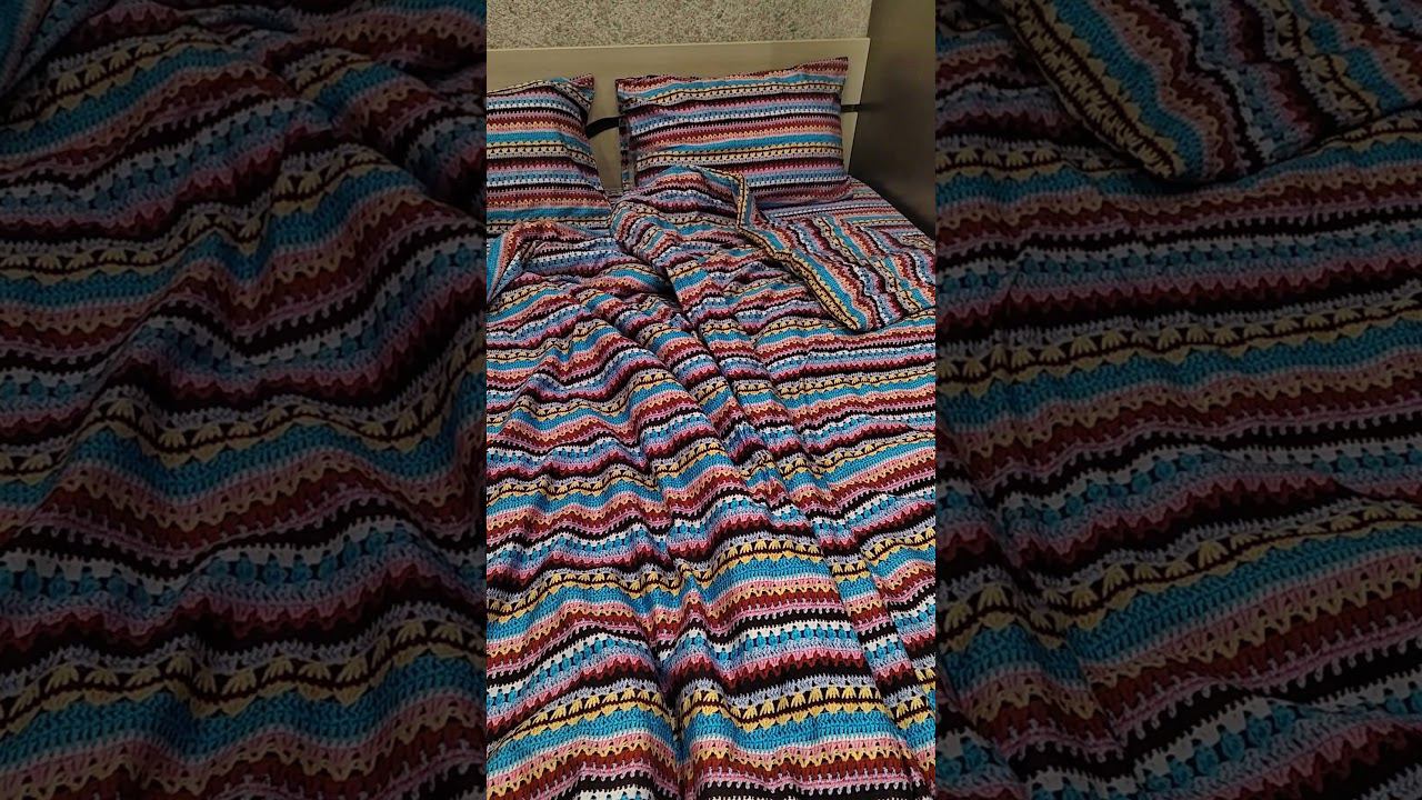 #shorts Вот это да! У меня "вязанное" постельное белье смотреть онлайн