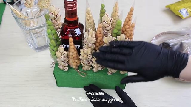 Мужской букет КОНВЕРТ / Подарок мужчине на 23 февраля своими руками смотреть онлайн