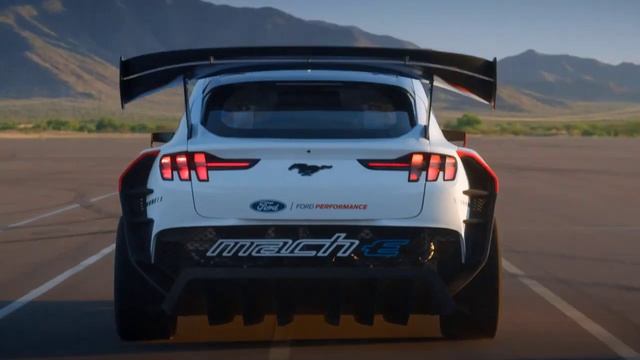 Ford Mustang Mach E 1400 HP Electric Drift Car смотреть онлайн
