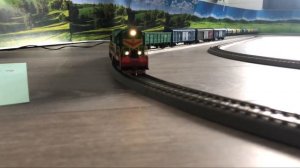 ЧМЭ3 Piko + 2М62 Roco + бочки Eurotrain + крытые и полувагоны R-land = напольные покатушки?