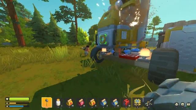 We Are The Worst Raid Defenders Ever. (Scrap Mechanic Co-op Survival Ep.03) смотреть онлайн