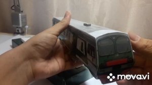 Обзор бумажной модели электропоезда ЭД4-м