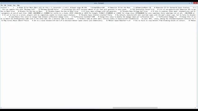 Editing Config Files to Decrease Meteor Spawn Rates смотреть онлайн