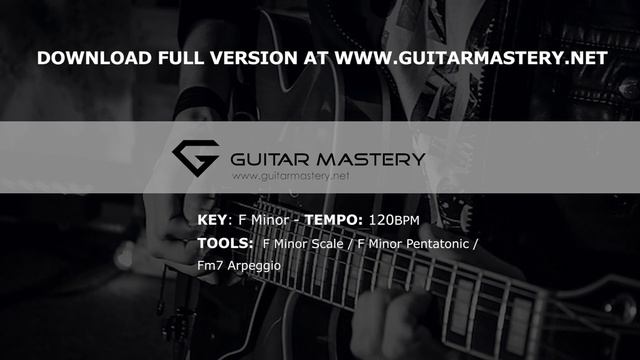 JamTrack - Rock in F minor смотреть онлайн