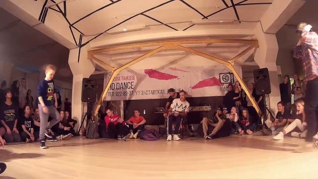 Battle Hip Hop begginers 1/8 - Рябинина Катя и Тимофеев Пётр смотреть онлайн