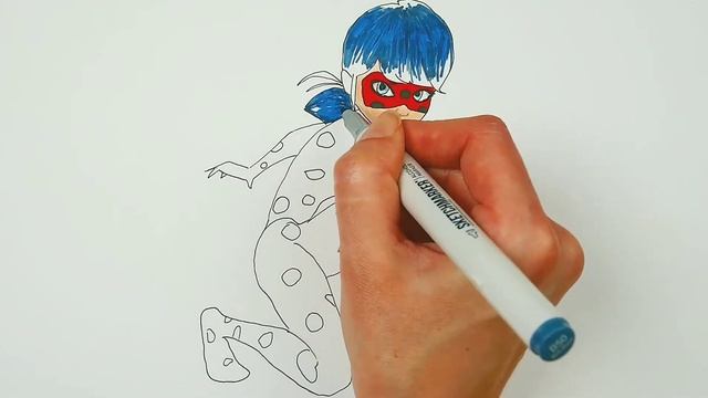 Рисуем Леди Баг смотреть онлайн