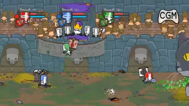 castle crashers - A disputa da Arena Loucura Total (Voltamos Pouhaa) смотреть онлайн