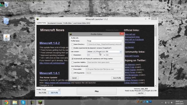 Como instalar mods [1.6.4] (con forge) смотреть онлайн