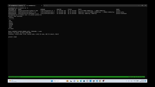 PrestoDB With Kafka Integration using Docker Image - Linux Distro(Ubuntu, Centos, RHEL etc) смотреть онлайн
