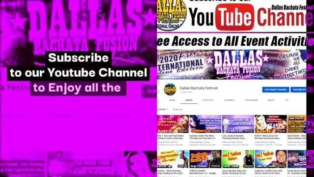 Dallas Bachata Festival 2020 Online International Dance Showcase Promo смотреть онлайн