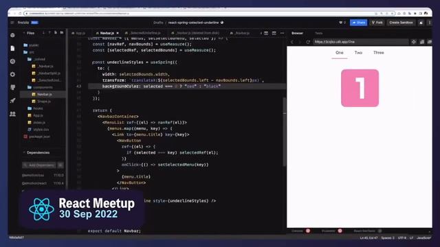 Implementing micro-animations with react-spring by Kanisorn Sutham смотреть онлайн