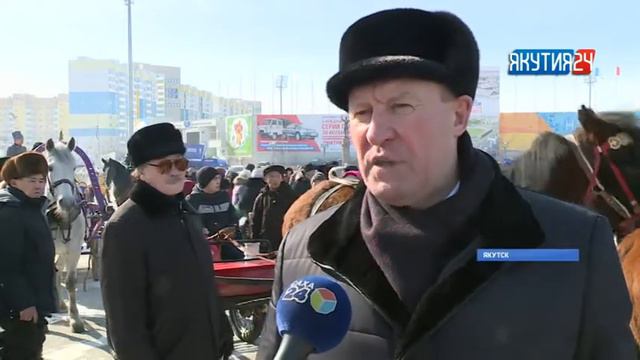 Иркутская делегация отмечает 275-летие становления Иркутско-Якутского тракта в Якутске смотреть онлайн