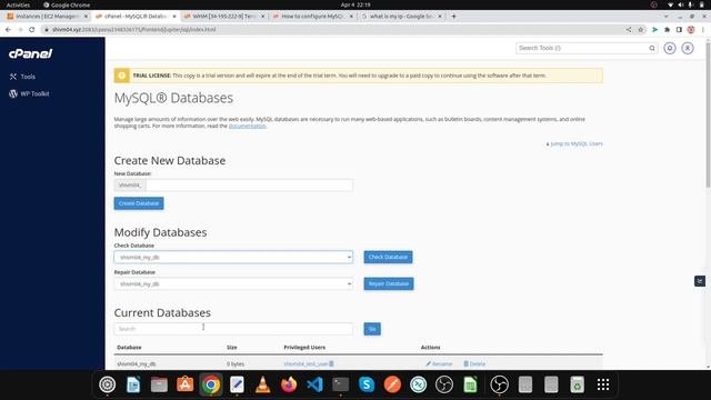 Cpanel remote database connectivity | allow the remote host in cpanel database configration. смотреть онлайн