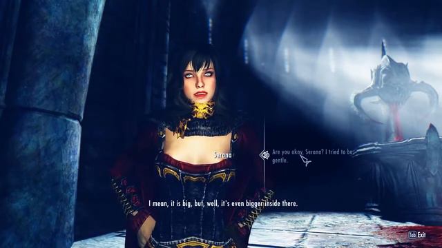 Skyrim - Serana Thinks It's Big смотреть онлайн