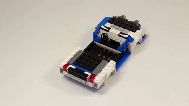 Lego Audi Quattro S1 Police car смотреть онлайн
