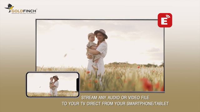 Goldfinch™ frameless 4K UHD TV смотреть онлайн