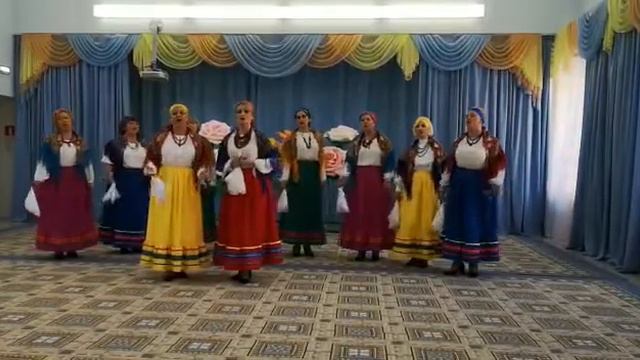 МДОУ ДСКВ №40 "Капелька", Г. о. Подольск. Лирическая песня "Какая песня без баяна" смотреть онлайн