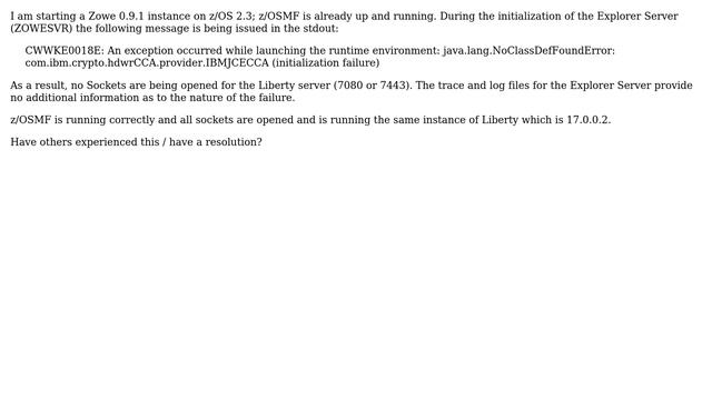 An exception occurred while launching the runtime environment: java.lang.NoClassDefFoundError:... смотреть онлайн