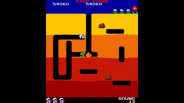 Zig Zag [Arcade Longplay] (1982) {Dig Dug hardware} смотреть онлайн