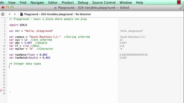 CIS165 02A Variables, Constants, and DataTypes смотреть онлайн