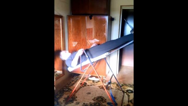 Inversion table - инверсионный стол. Как я лечил позвоночник смотреть онлайн