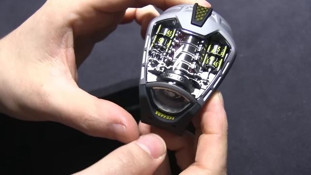 Hublot MP-05 LaFerrari Ferrari Watch Titanium & Yellow Watch Hands-On | aBlogtoWatch смотреть онлайн