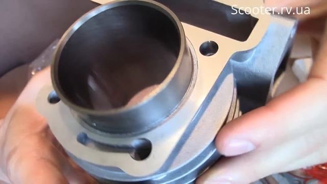 ЦПГ STAGE-9 139QMB 100сс 50мм Визуальный обзор Scooter.rv.ua смотреть онлайн