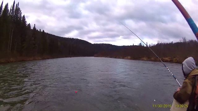 Усть-кабырза. Рыбалка на хариуса октябрь 2018. смотреть онлайн