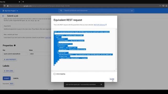2.2 - Submit Dataproc job via Cloud Console | Apache Spark on Dataproc | Google Cloud Series смотреть онлайн