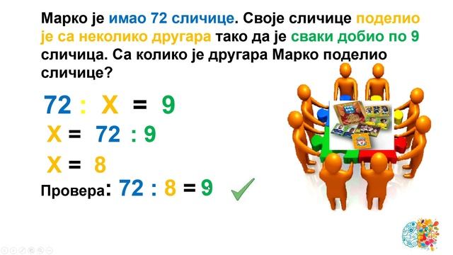 Израчунавање непознатог делиоца 2. разред смотреть онлайн