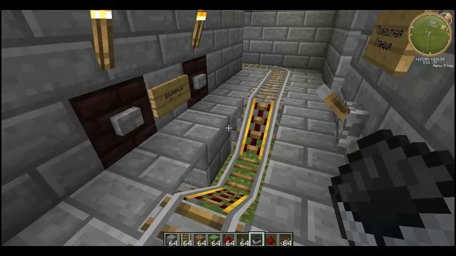 Minecraft Technology - 002 - Удобное автоматизированное метро смотреть онлайн