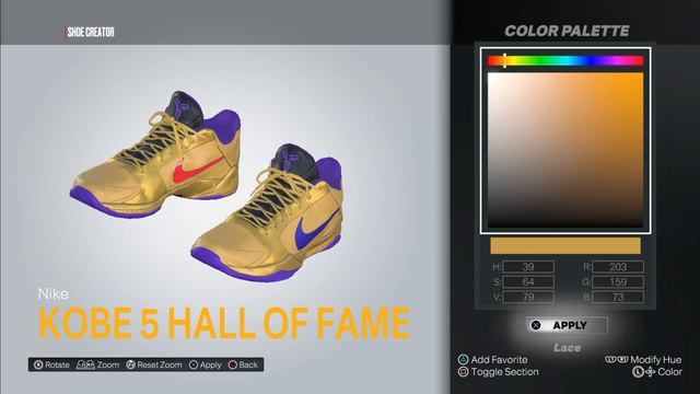 How To MAKE Nike Kobe 5 "Hall Of Fame" In NBA 2k23 - Shoe Creator смотреть онлайн