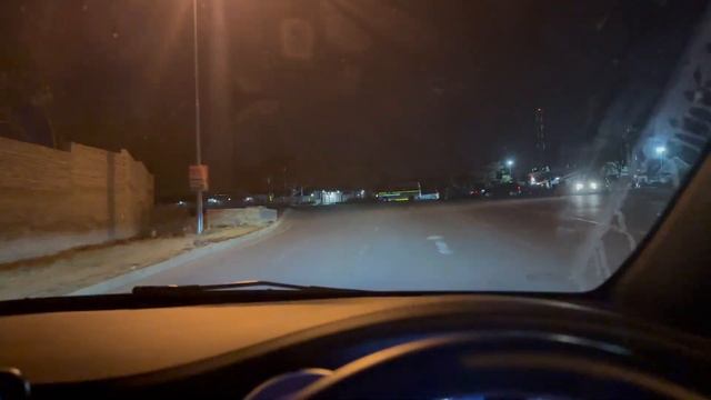 2022 Mercedes V-Class Night Drive - Best Adaptive Lights ? (POV Night Drive)