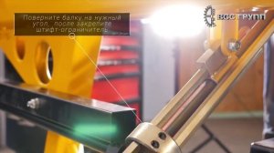 Опции и аксессуары для листогибов SOREX - ножная педаль, установка и настройка