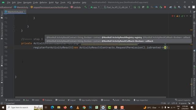 Notification Permission in Android 13 | Runtime Notification Permission | POST_NOTIFICATIONS смотреть онлайн