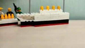 СДЕЛАЛ ЧЕТЫРЕ ЛЕГО-ТИТАНИКА! АБСОЛЮТНО БЕЗ ЛЕГО ТЕХНИК!