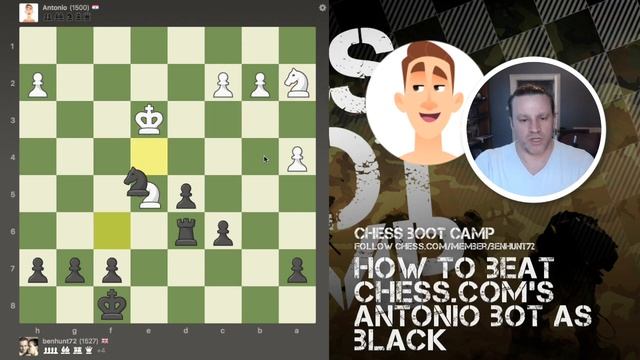 How to Beat Chess.com's Antonio Bot (1500, French defence) смотреть онлайн