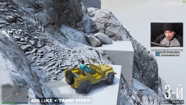 GTA 5 / YANGI YILDA BIRINCHI SKILL TEST #30 / @KHIVAGAME va @FEZOT / UZBEKCHA LETS PLAY смотреть онлайн